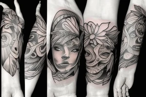 Sunrise tattoo idea