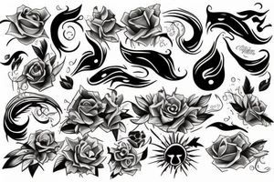 Sunrise tattoo idea