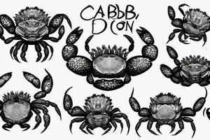 crab lion tattoo idea