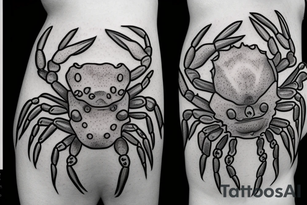 crab tattoo idea