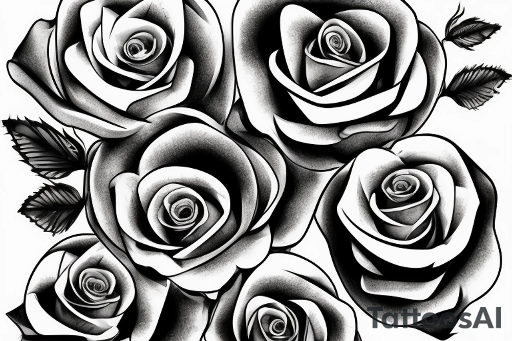 i want you to create a sketch of a double cup styrofoam cup with one dead rose inside in, i want it to have a realistic look tattoo idea