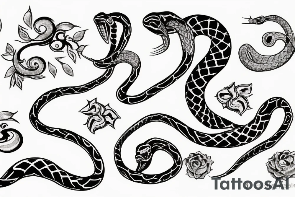 Snake tattoo idea
