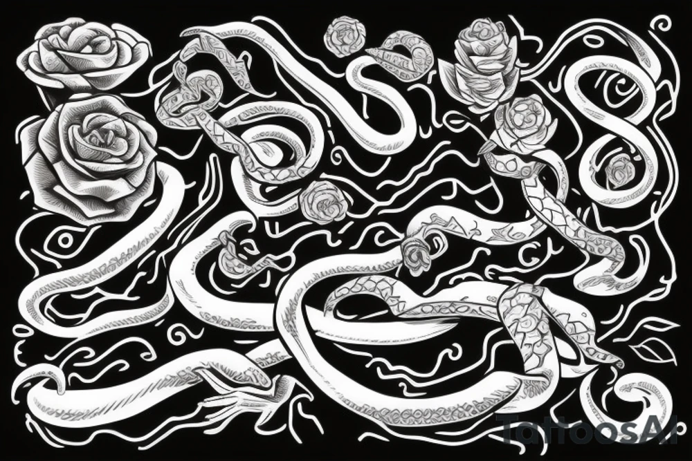 Snake tattoo idea
