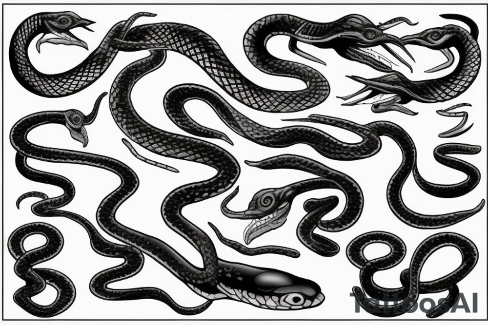Snake tattoo idea