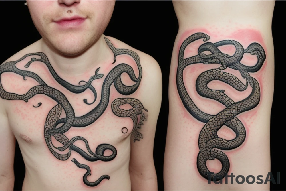 Snake tattoo idea