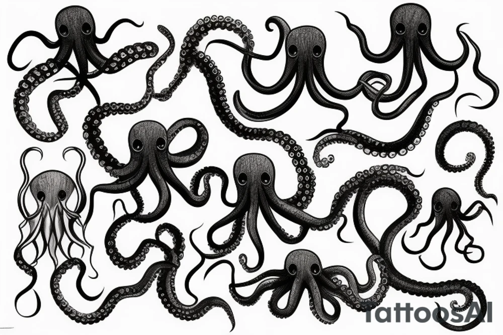 Octopus tattoo idea