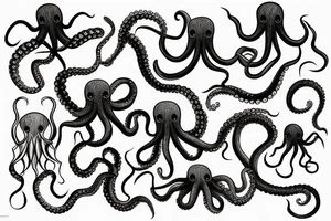 Octopus tattoo idea