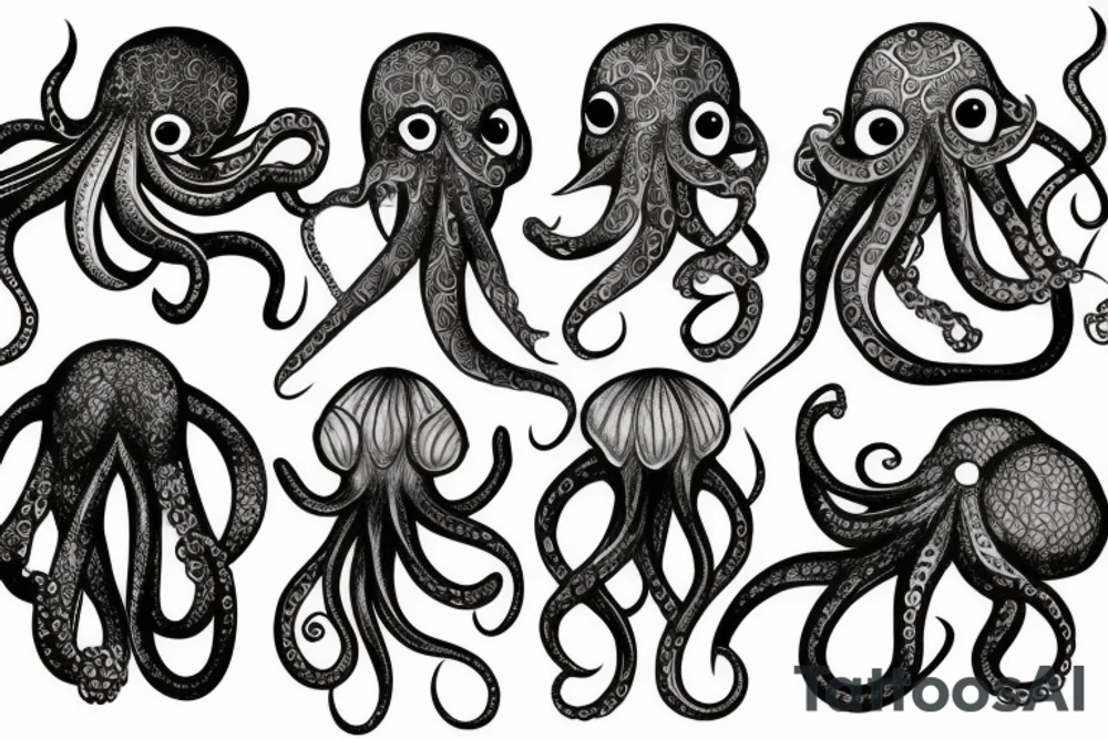 Octopus tattoo idea
