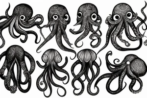 Octopus tattoo idea