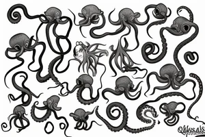 Octopus tattoo idea