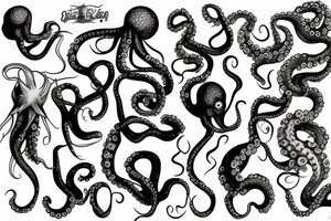 Octopus tattoo idea