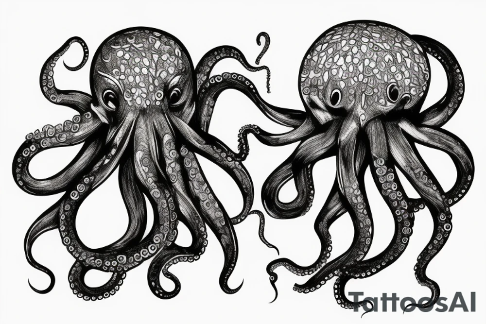 Octopus tattoo idea