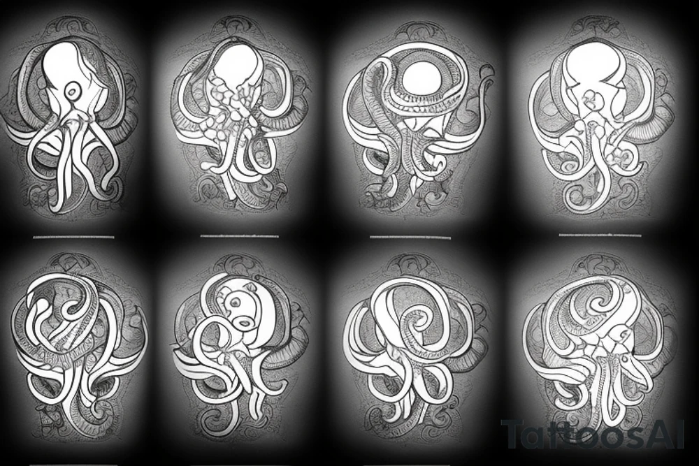 Octopus tattoo idea