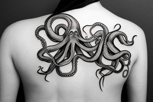 Octopus Back tatoo tattoo idea