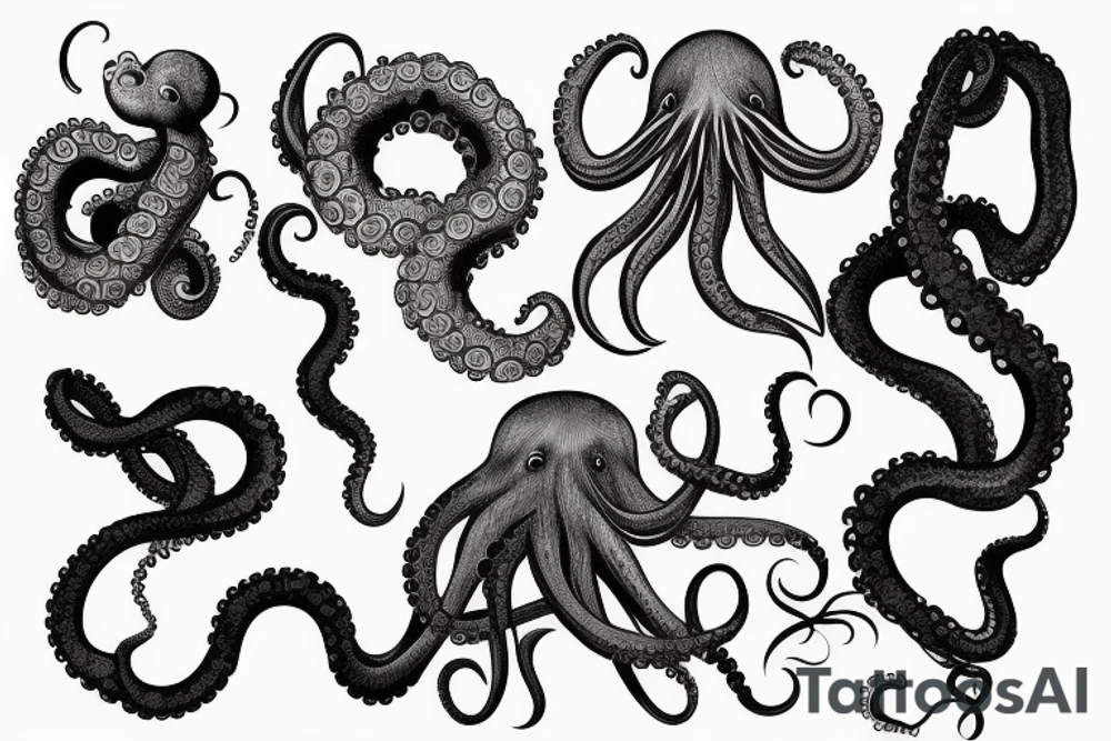 Octopus Back tatoo tattoo idea