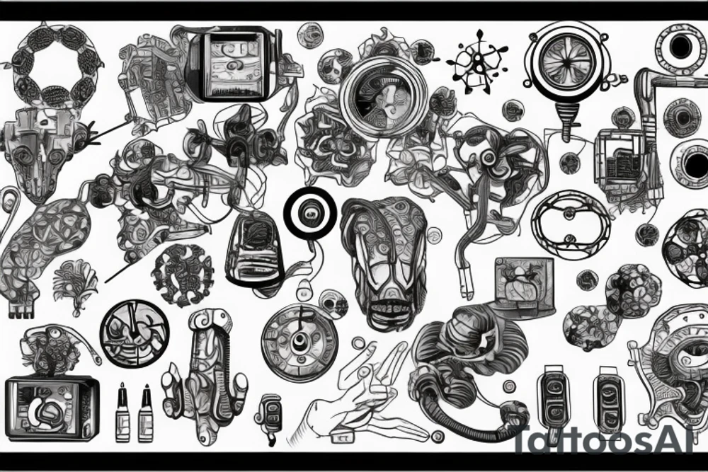 neural network machine learning tattoo idea