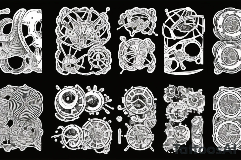 neural network machine learning tattoo idea