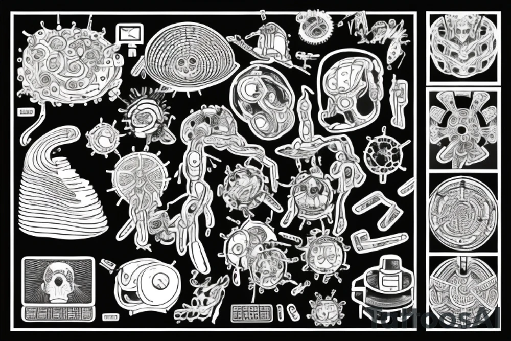 neural network machine learning tattoo idea