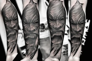 Kratos tattoo idea