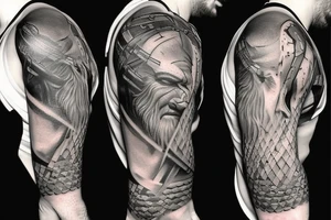 Kratos tattoo idea