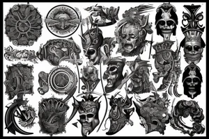 Carthage warrior tattoo idea