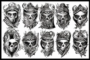Carthage warrior tattoo idea