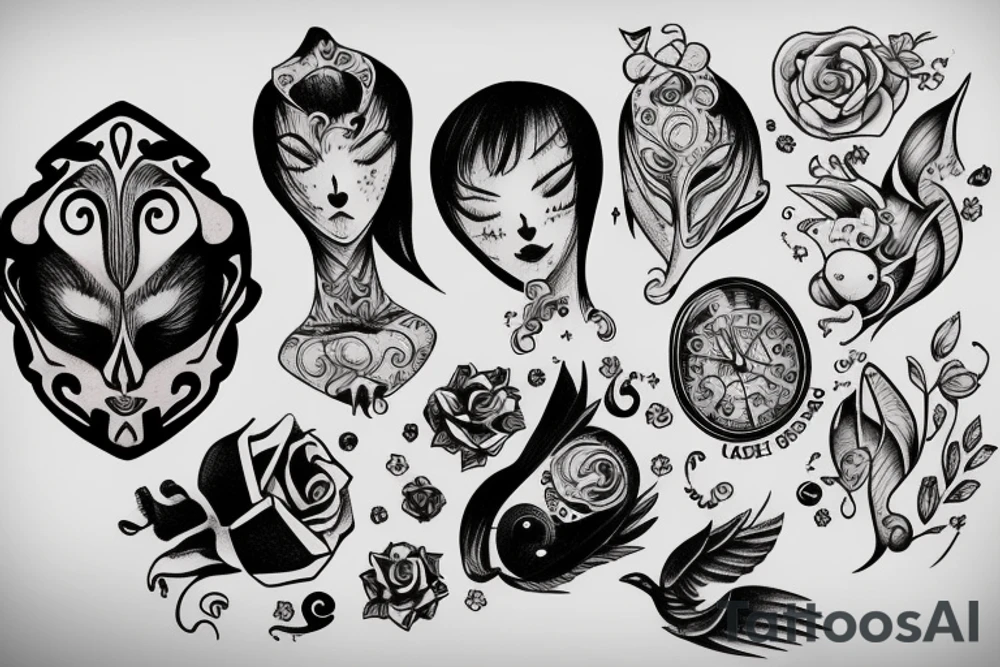 sleep token tattoo idea