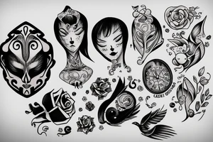 sleep token tattoo idea