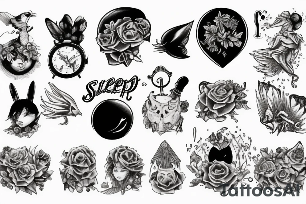 sleep token tattoo idea