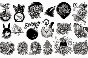 sleep token tattoo idea