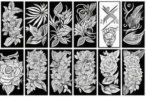 Nature and growth tattoo idea