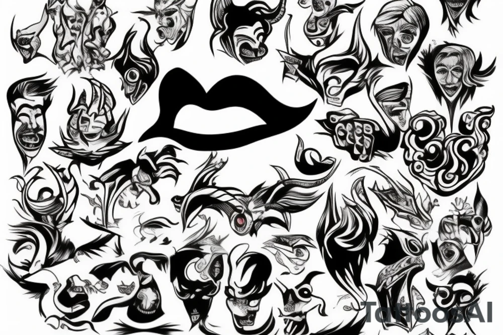 Devil tattoo idea