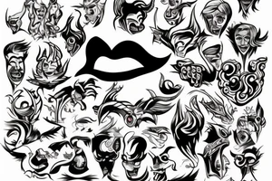 Devil tattoo idea