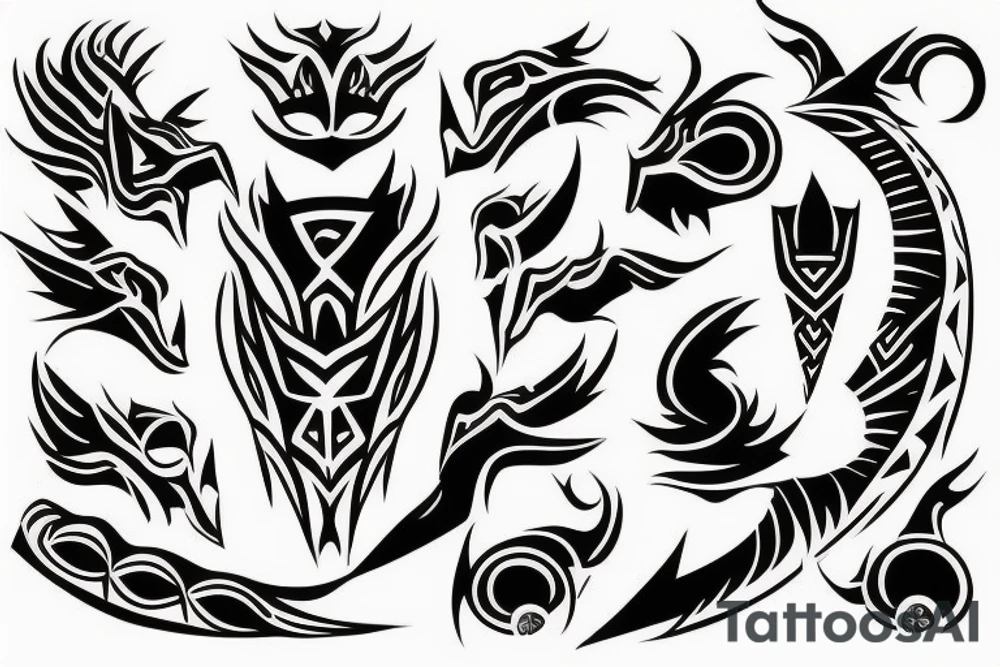 Dragão tattoo idea