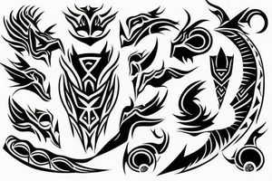 Dragão tattoo idea