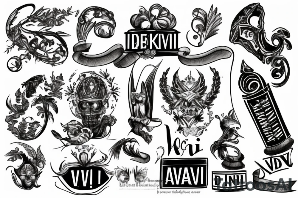 veni, vidi, vici tattoo idea
