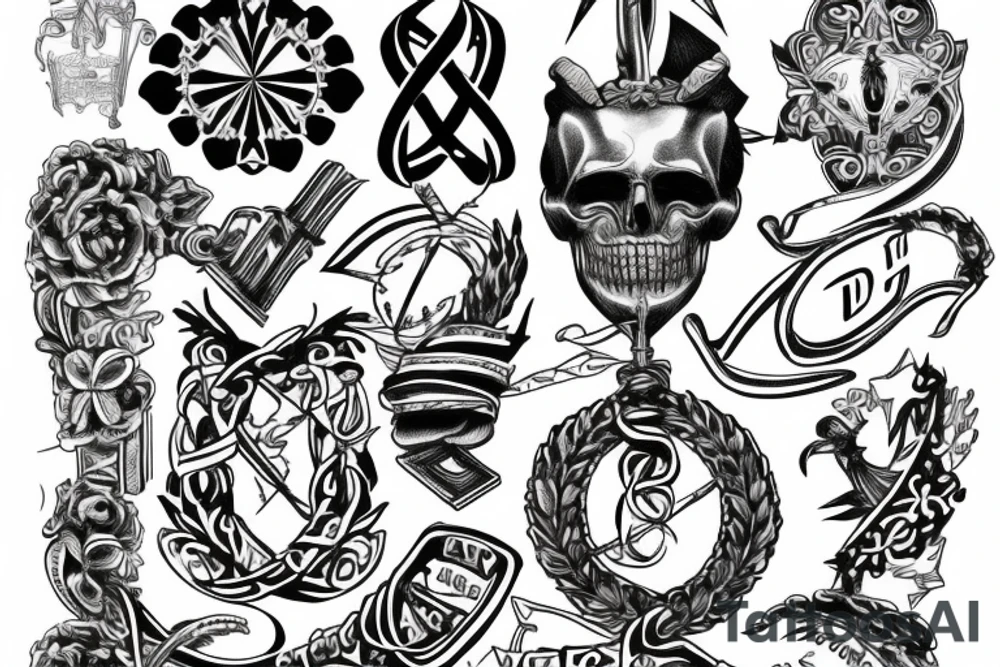 veni, vidi, vici with a trinity knot tattoo idea veni, vidi, vici with a trinity knot tattoo idea