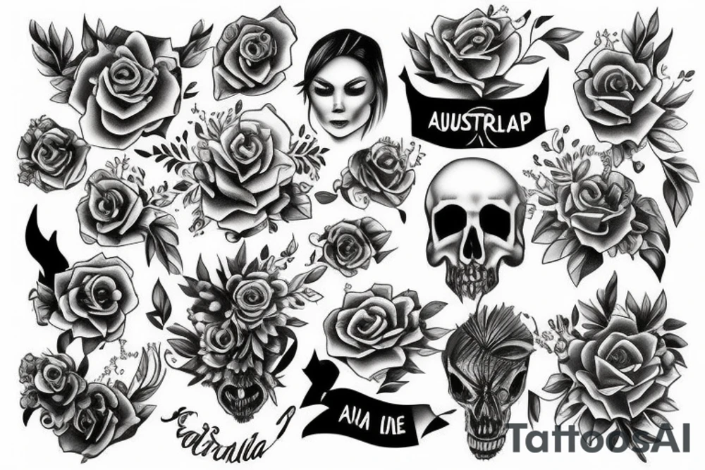 Australia tattoo idea