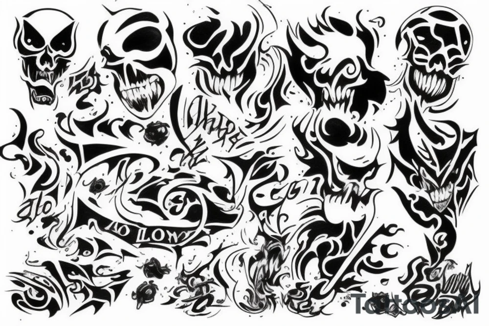 More chaos tattoo idea