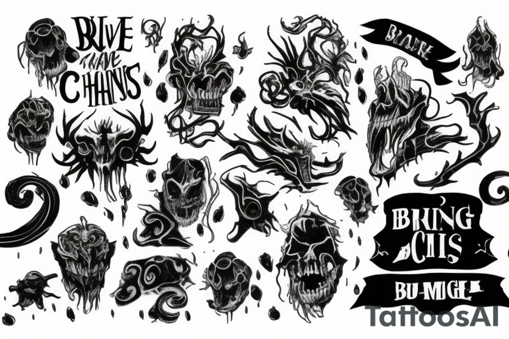 Bring me chaos tattoo idea