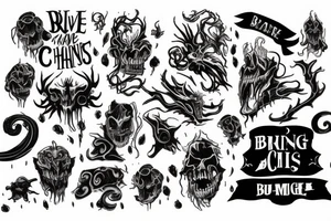 Bring me chaos tattoo idea
