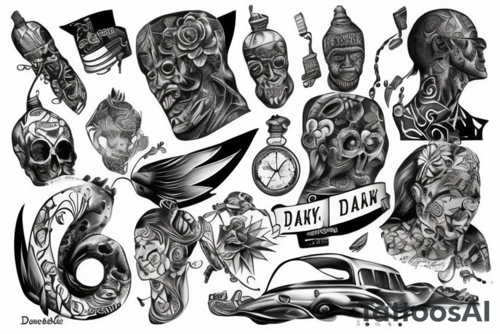 Dakar tattoo idea