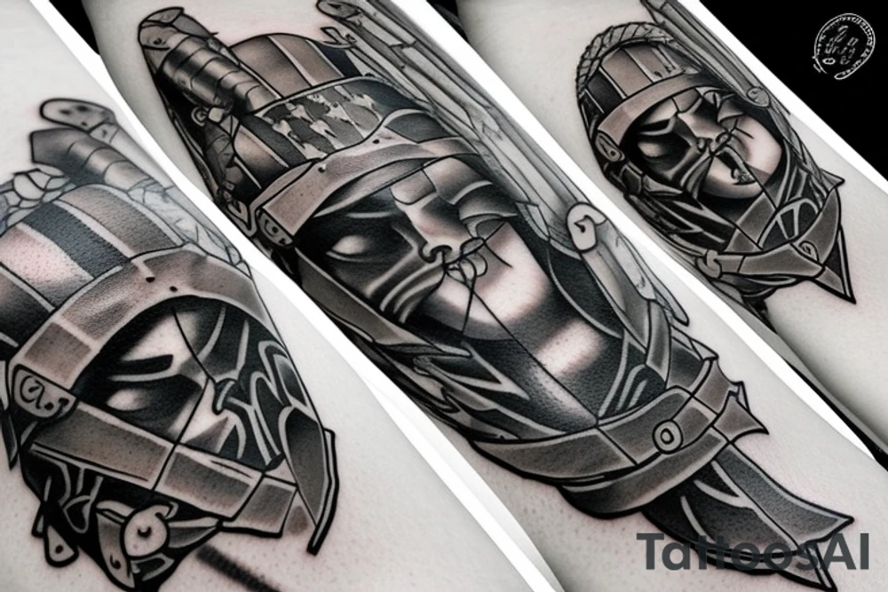 Spartan Soldier tattoo idea