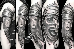 Spartan Soldier tattoo idea