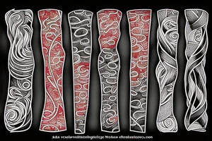 Red string tattoo idea