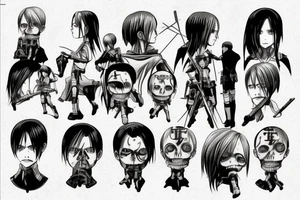 attack on titan tattoo idea