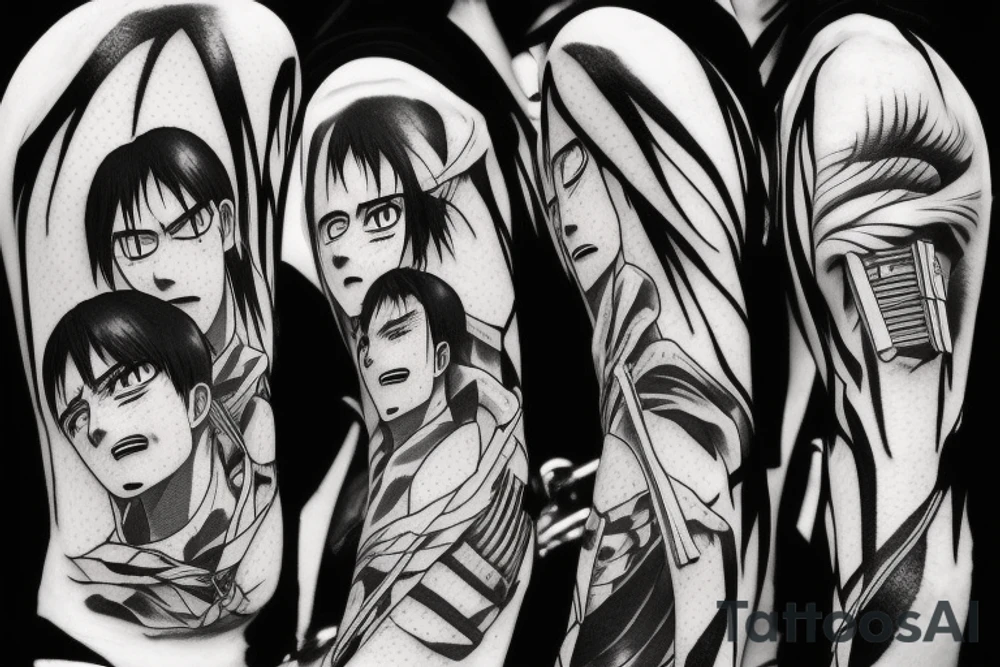 attack on titan tattoo idea