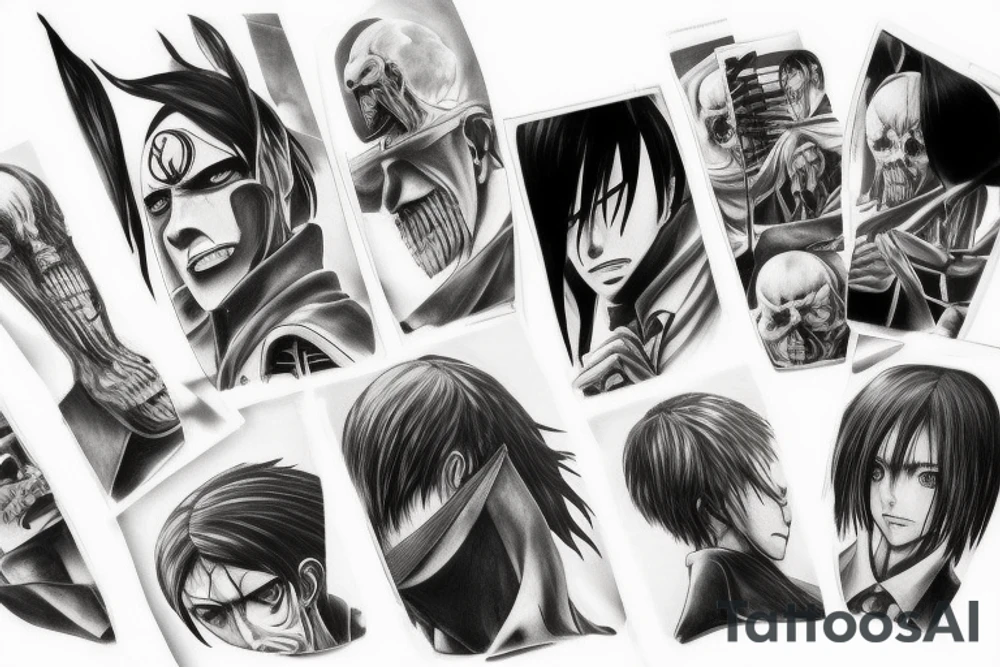 attack on titan tattoo idea