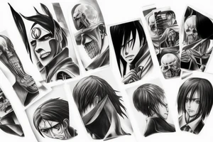 attack on titan tattoo idea