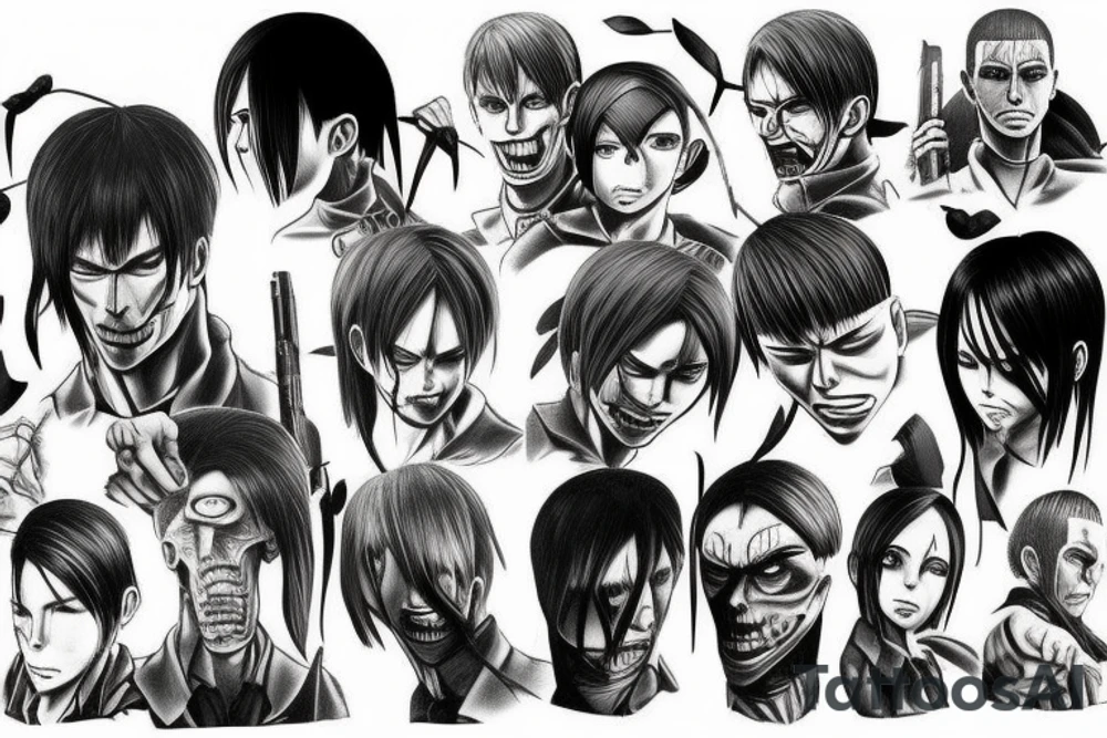 attack on titan tattoo idea